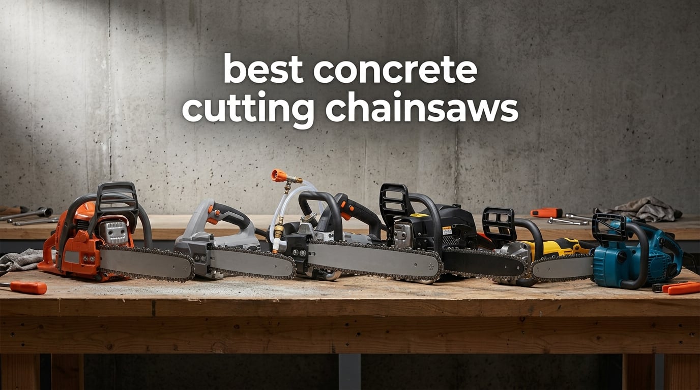 best concrete cutting chainsaws