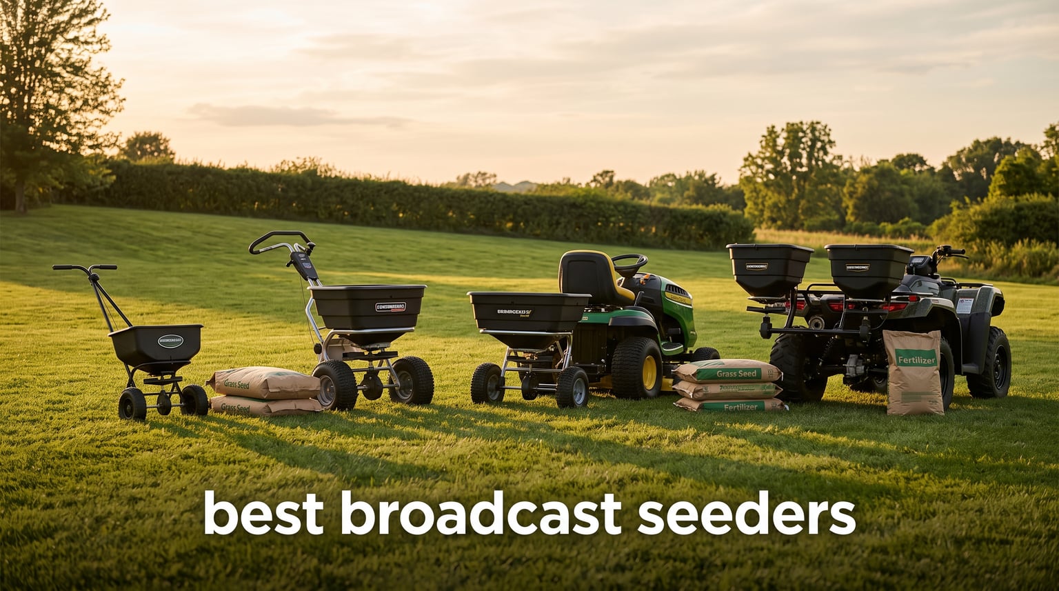 best broadcast seeders