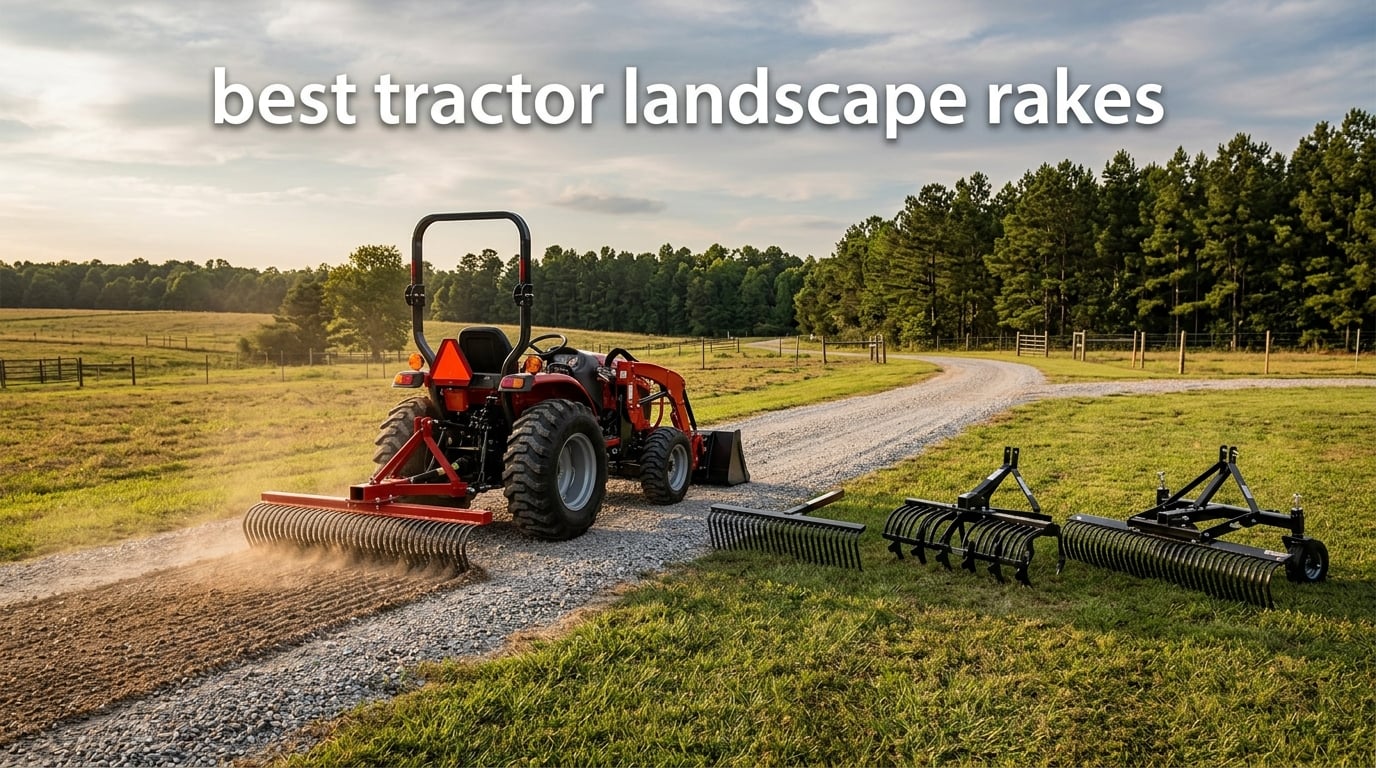 best tractor landscape rakes