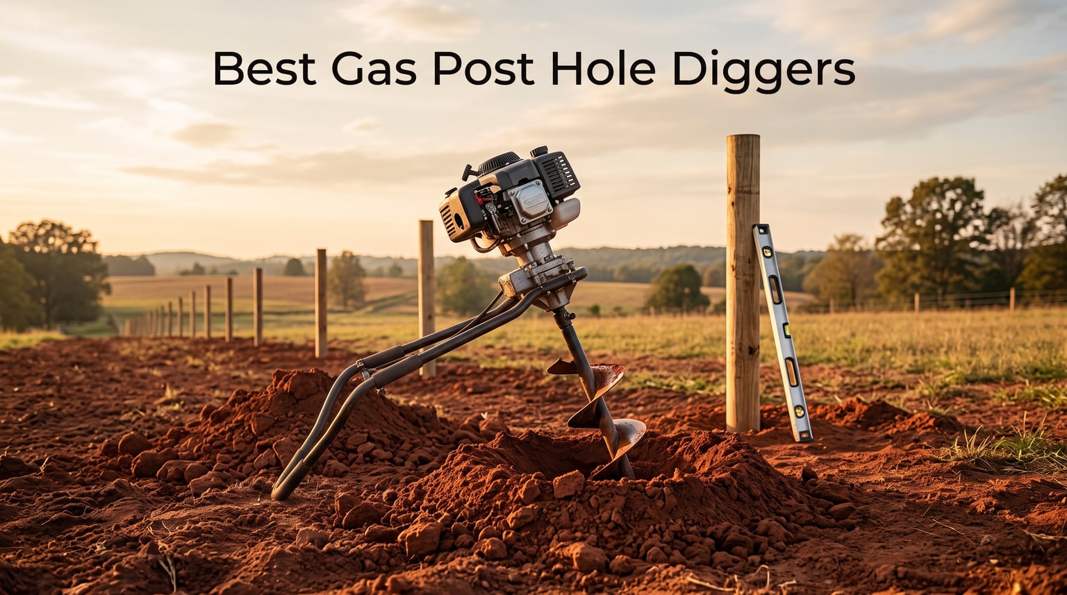 best gas post hole diggers