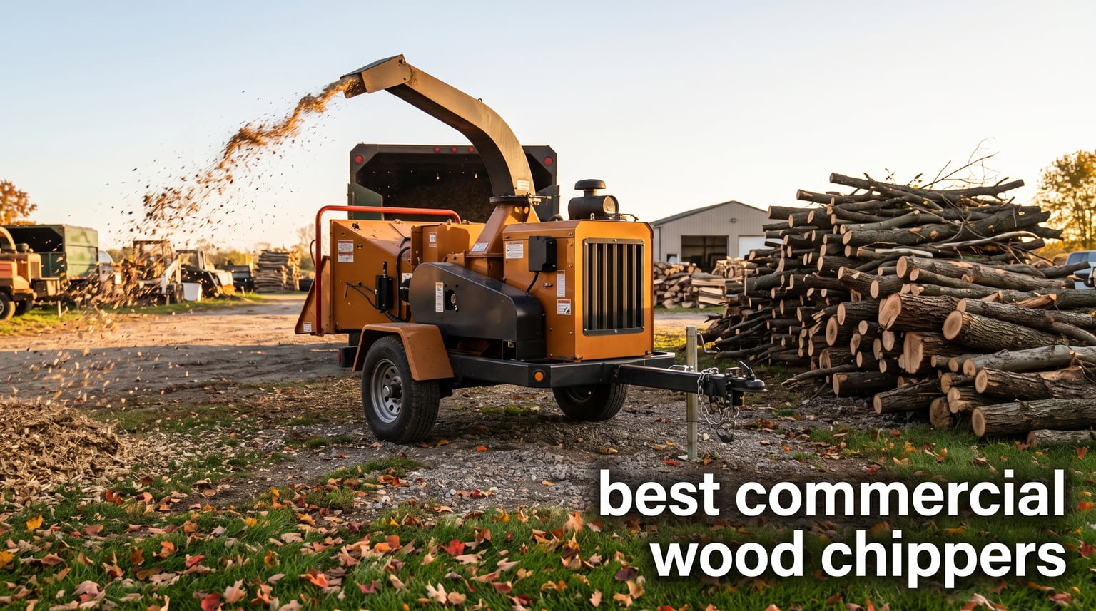 best commercial wood chippers