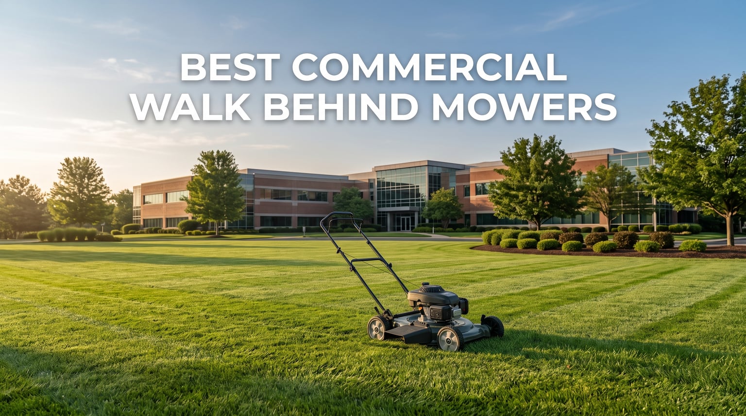 best commercial walk behind mowers
