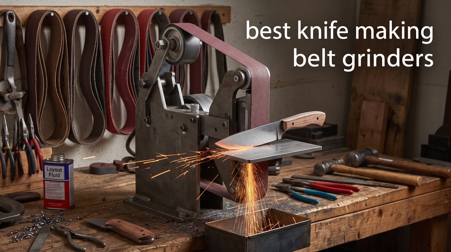 best knife making belt grinders