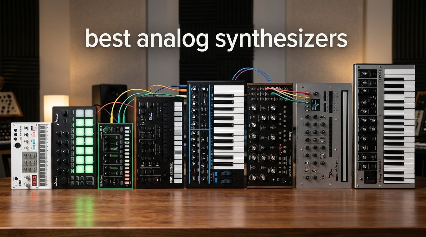 best analog synthesizers