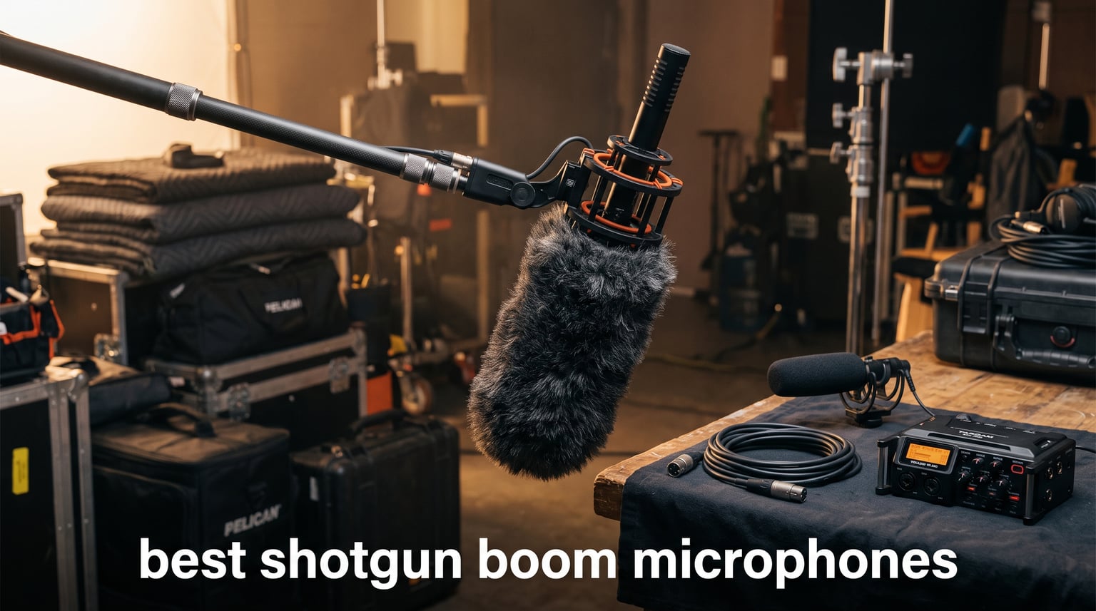 best shotgun boom microphones