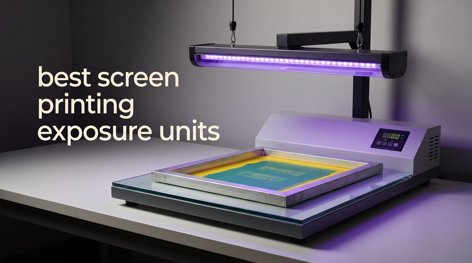 best screen printing exposure units