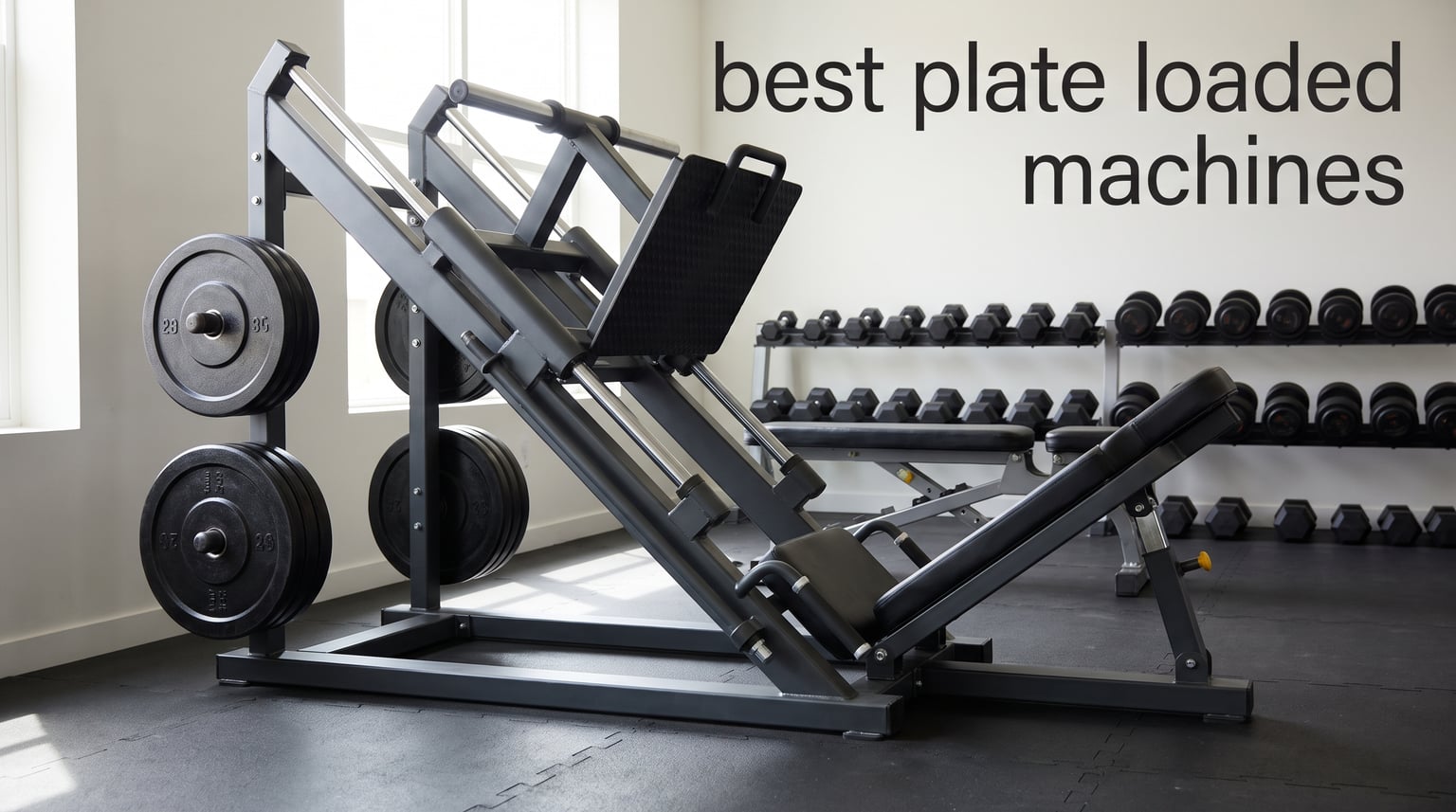 best plate loaded machines