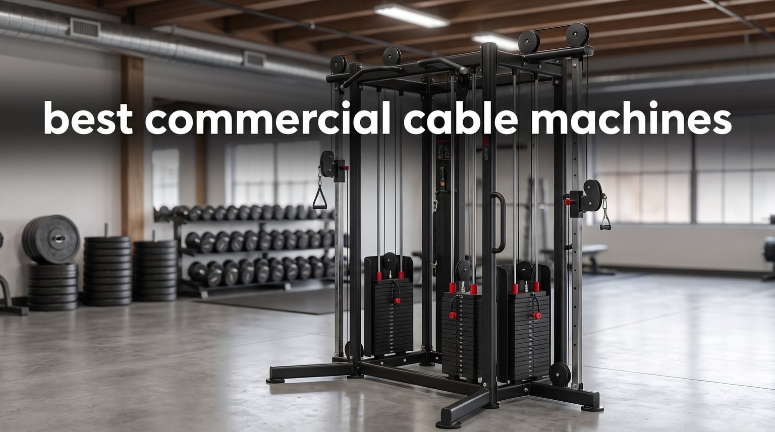 best commercial cable machines