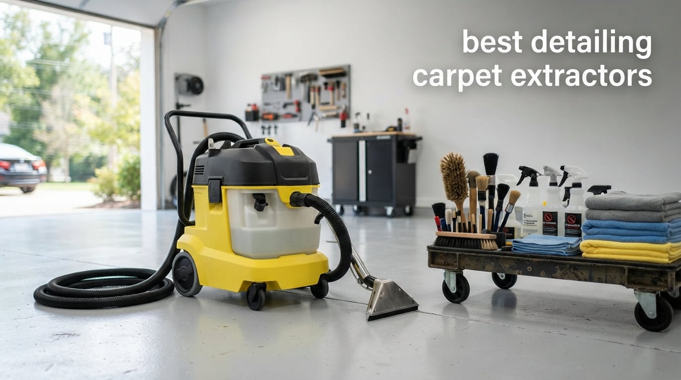 best detailing carpet extractors