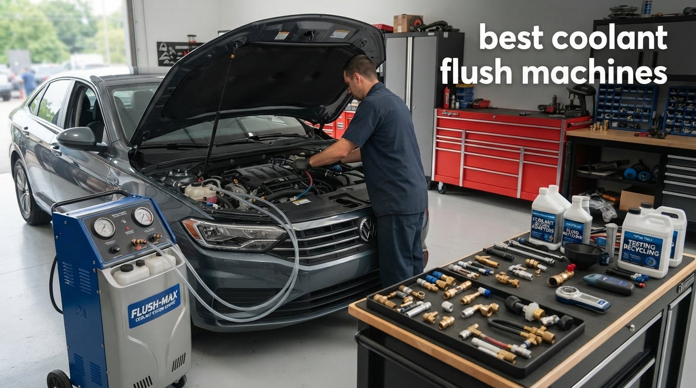 best coolant flush machines
