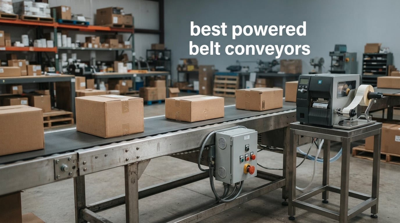 best powered belt conveyors