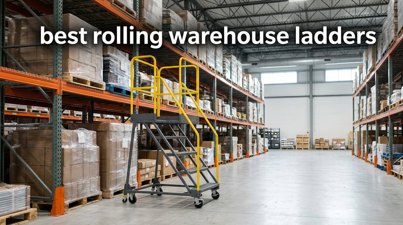 best rolling warehouse ladders