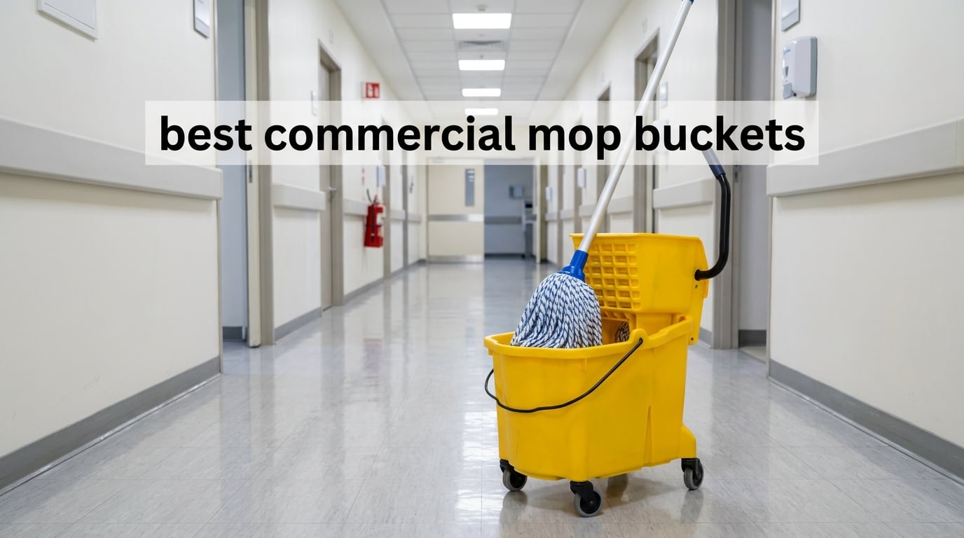 best commercial mop buckets