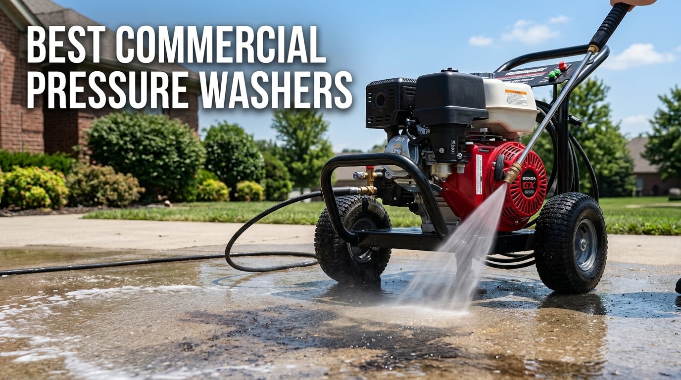 best commercial pressure washers