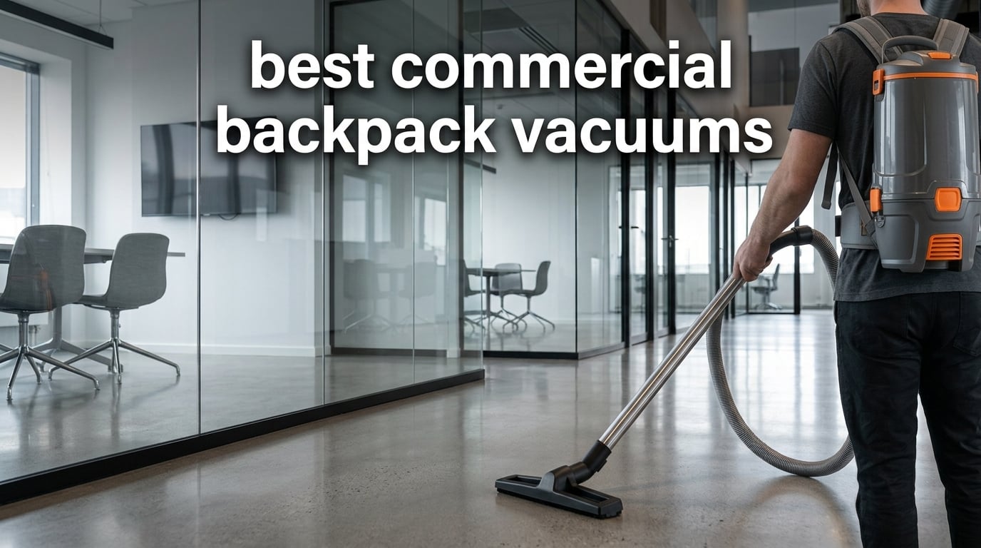 best commercial backpack vacuums