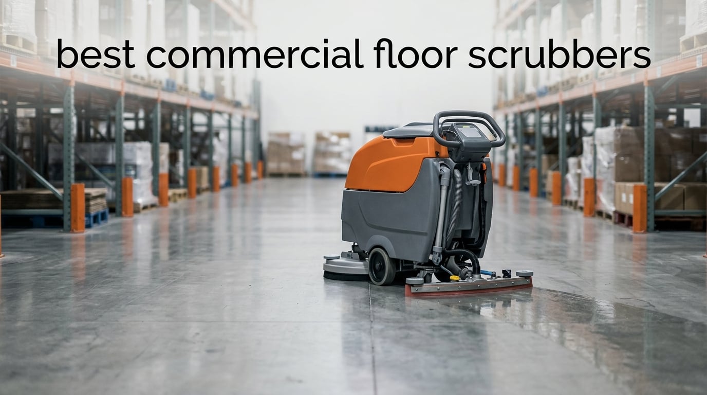 best commercial floor scrubbers