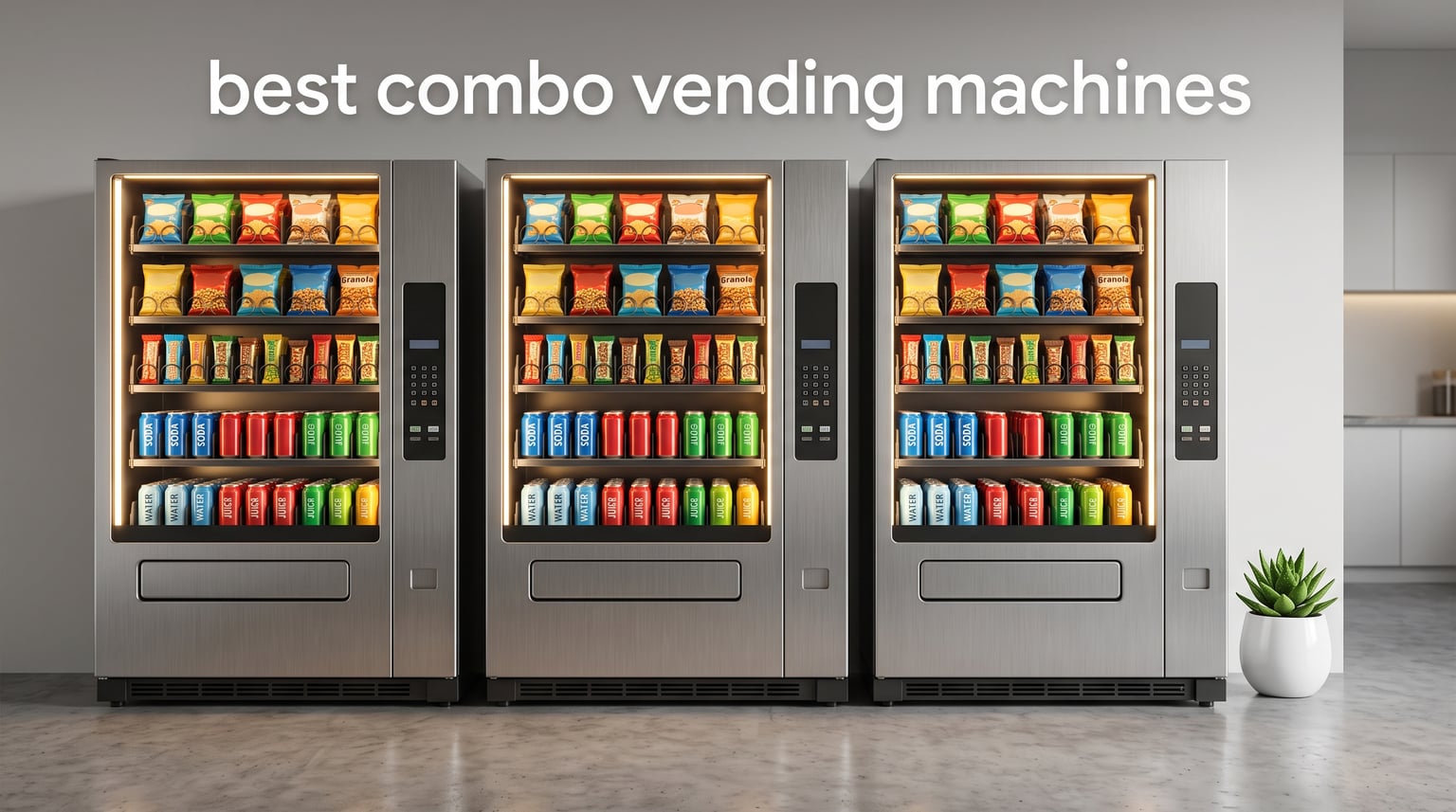 best combo vending machines