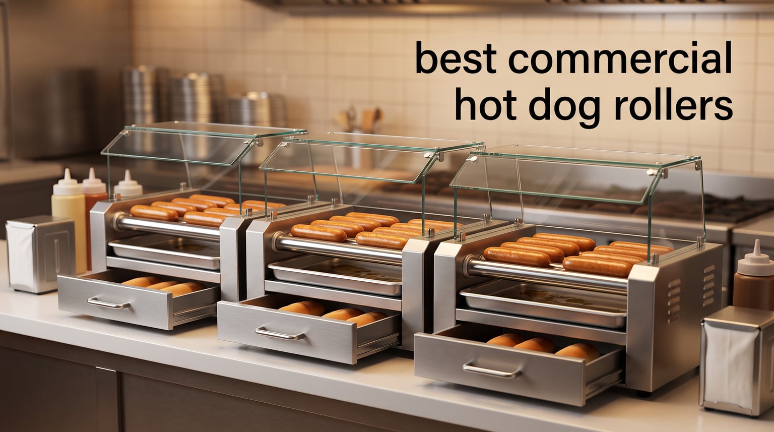 best commercial hot dog rollers