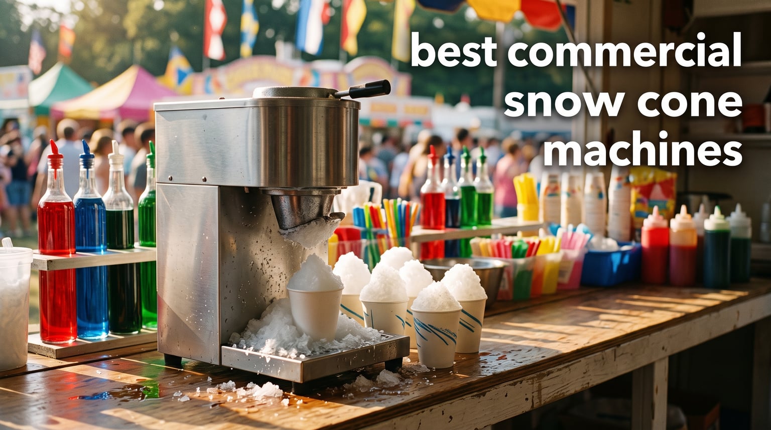 best commercial snow cone machines