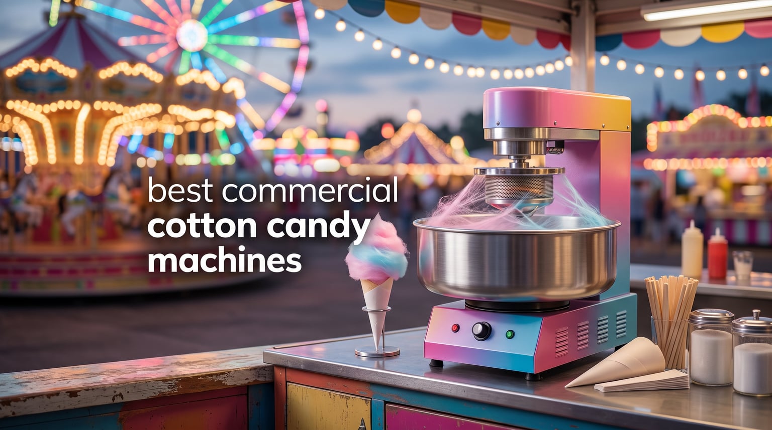 best commercial cotton candy machines