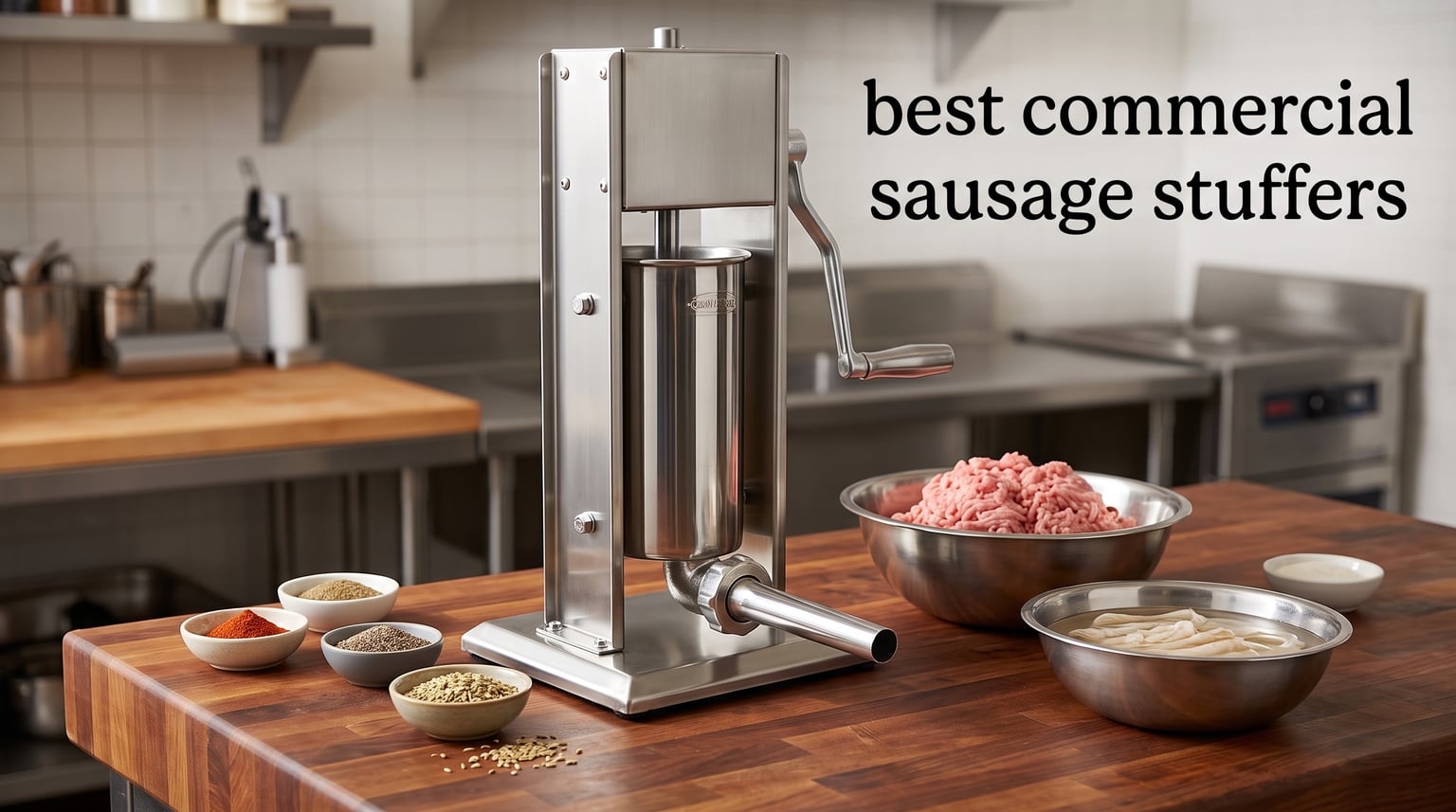 best commercial sausage stuffers