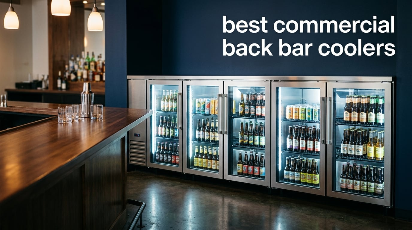 best commercial back bar coolers