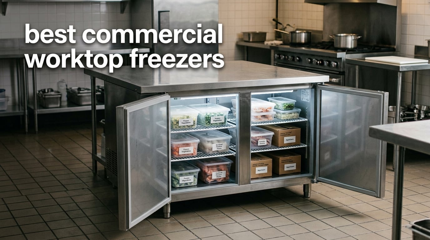 best commercial worktop freezers