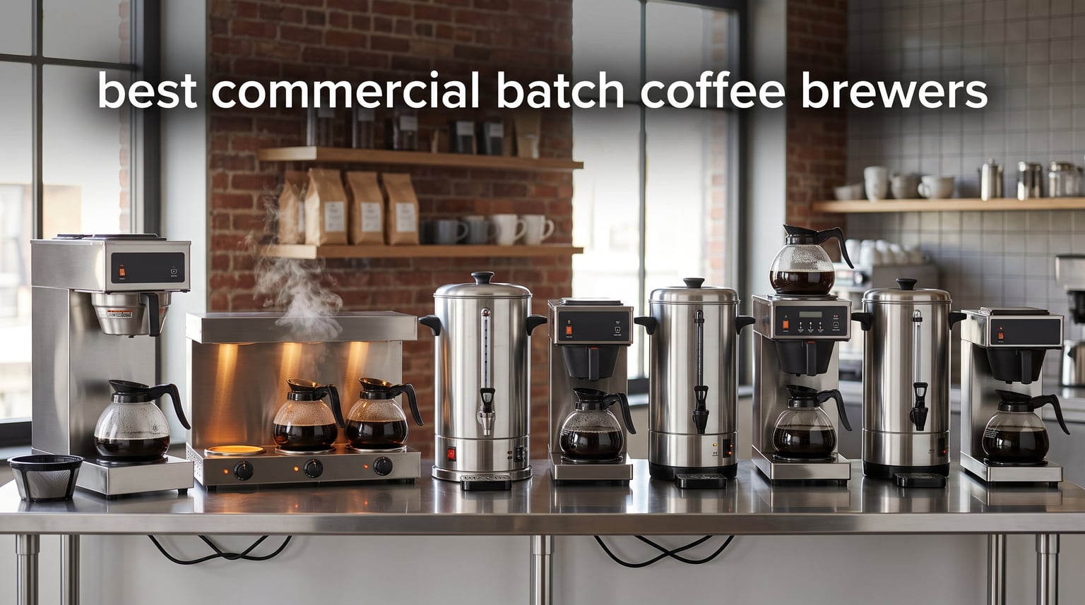 best commercial batch coffee brewers
