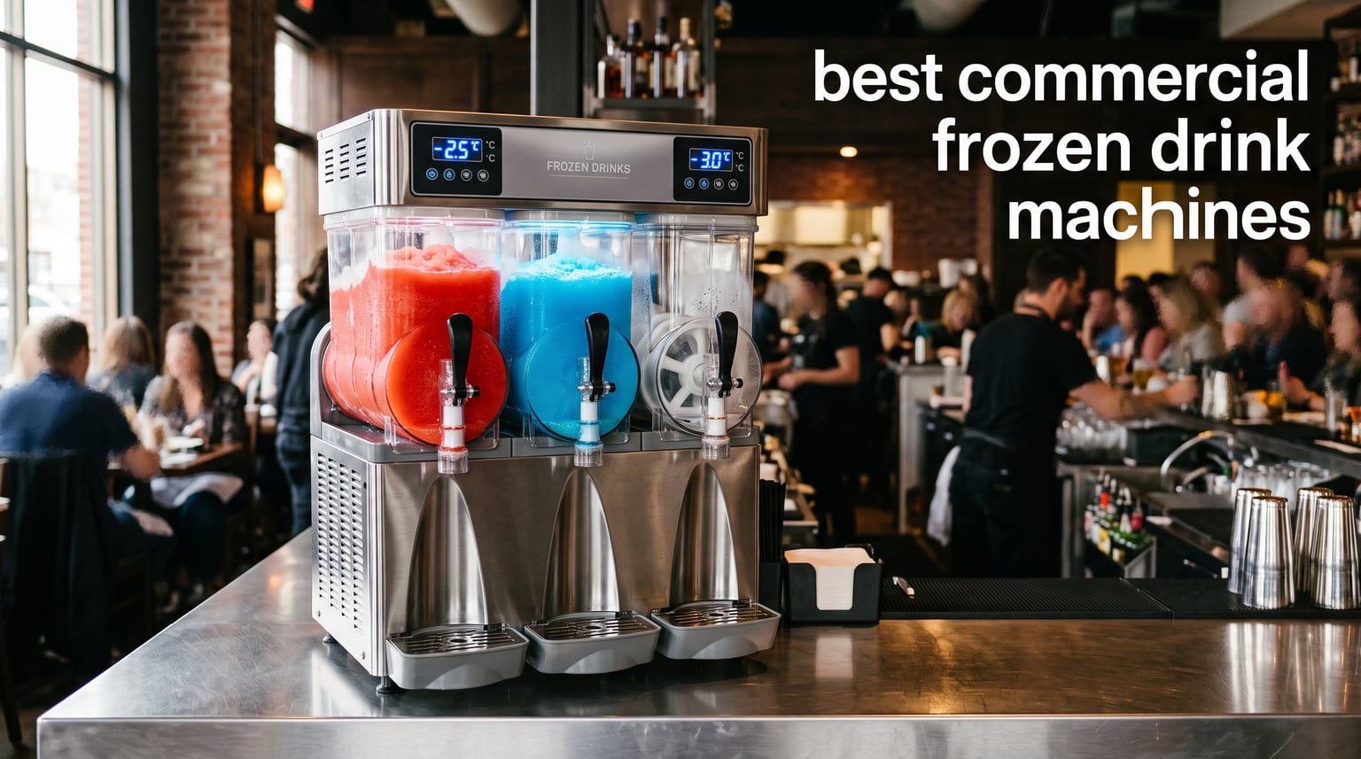 best commercial frozen drink machines