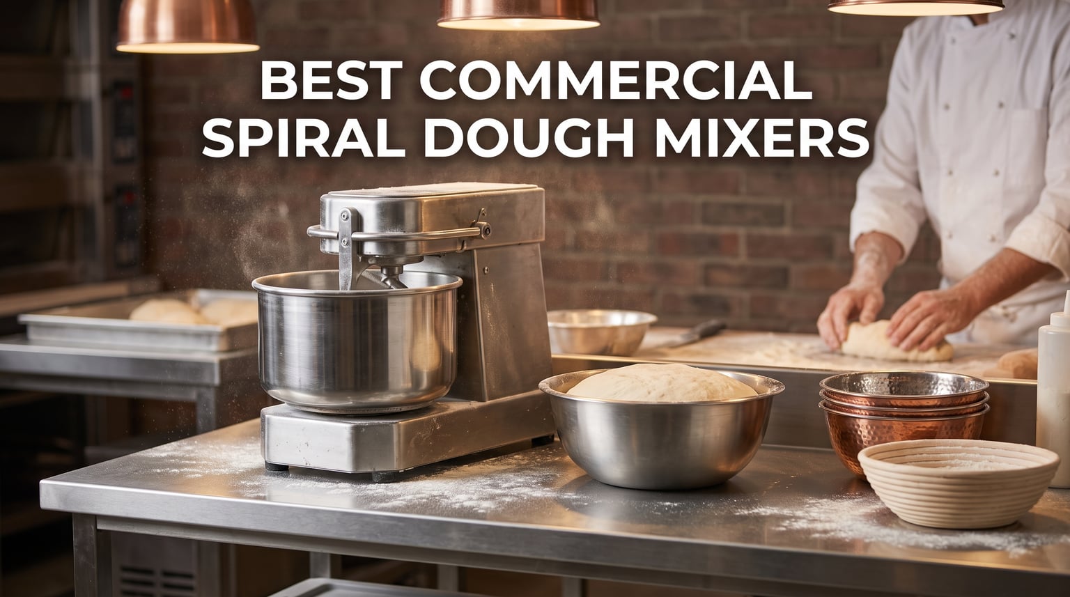 best commercial spiral dough mixers