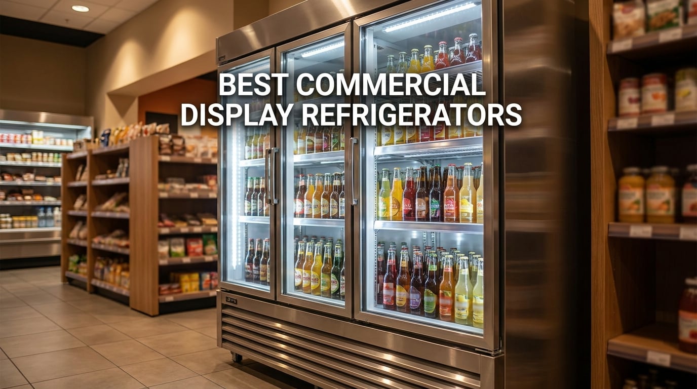 best commercial display refrigerators