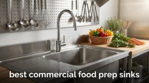 best commercial food prep sinks