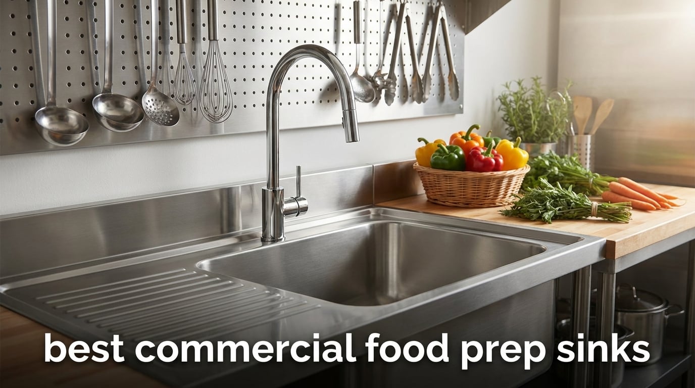 best commercial food prep sinks