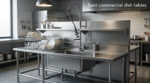 best commercial dish tables