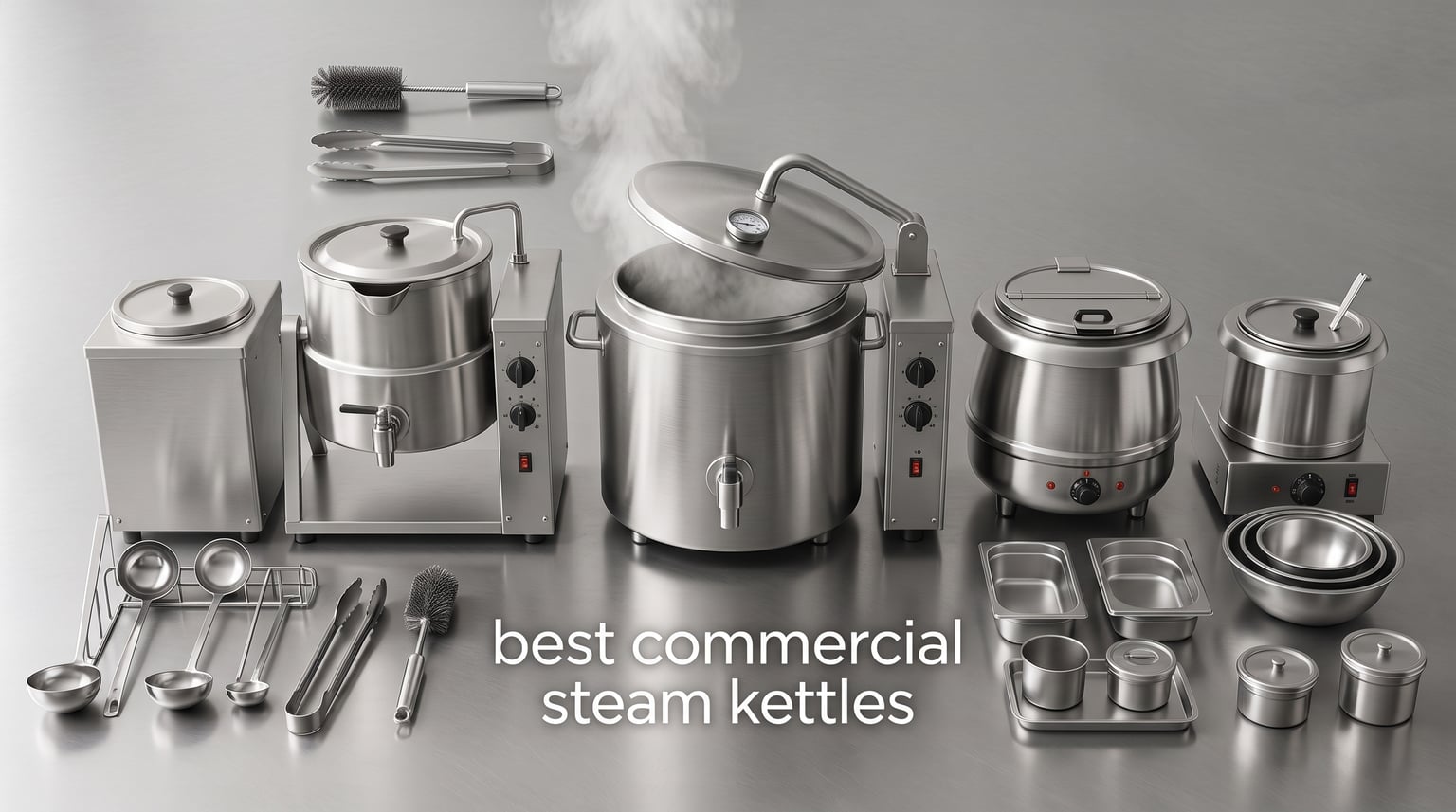 best commercial steam kettles
