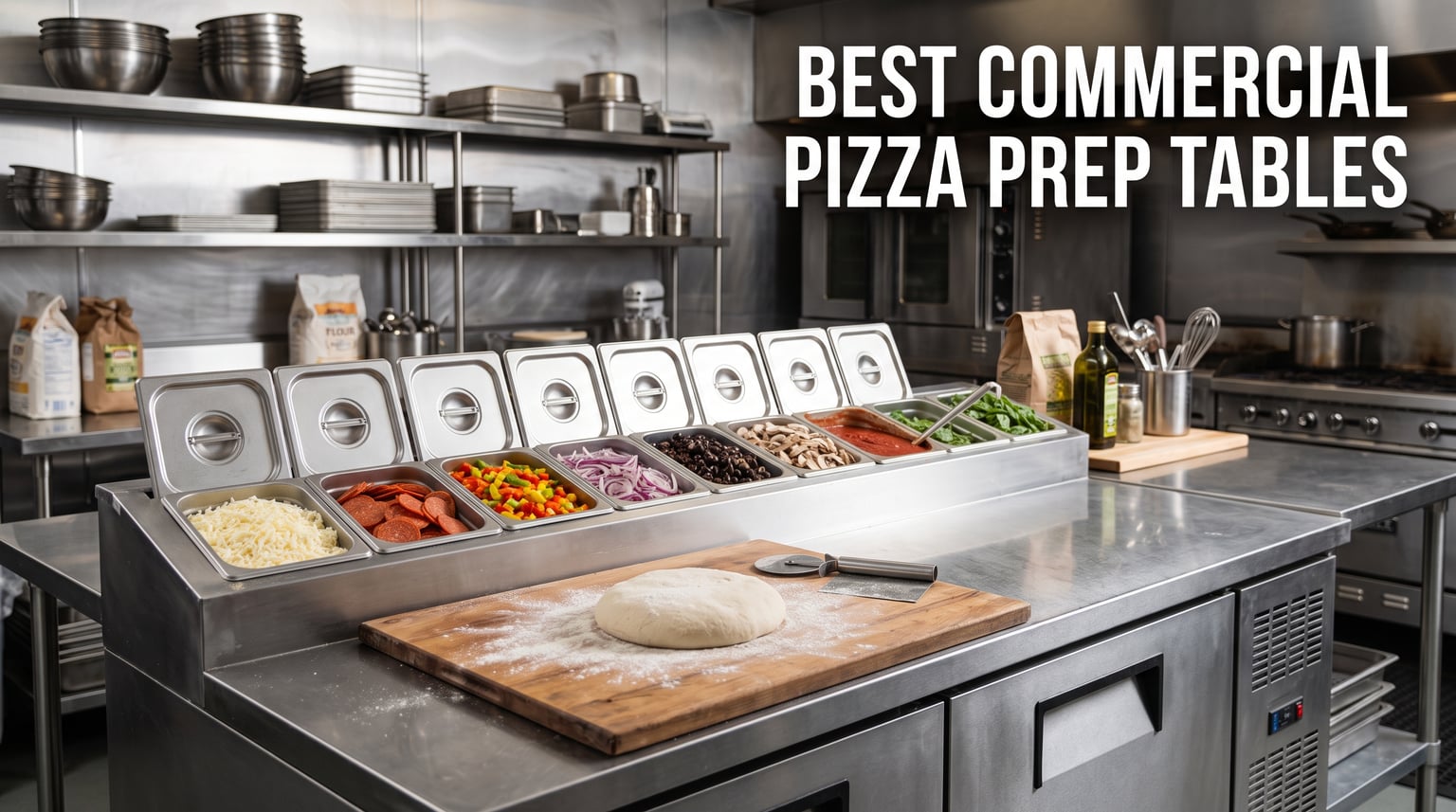 best commercial pizza prep tables