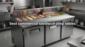 best commercial sandwich prep tables