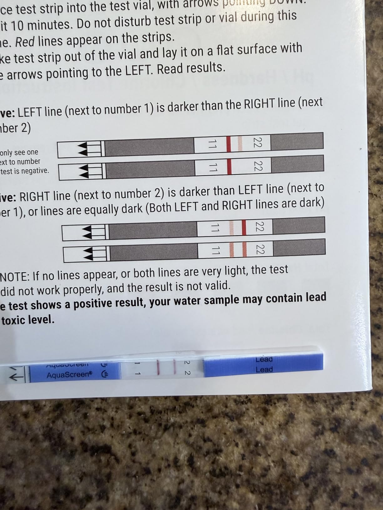 Watersafe The Original Water Testing Kit for Drinking Water, Well and Tap Water, Sensitive Lead in Water Test, Bacteria, Hardness, pH, Nitrates, Easy Instructions, Lab-Accurate Results, 1 Kit customer photo 1