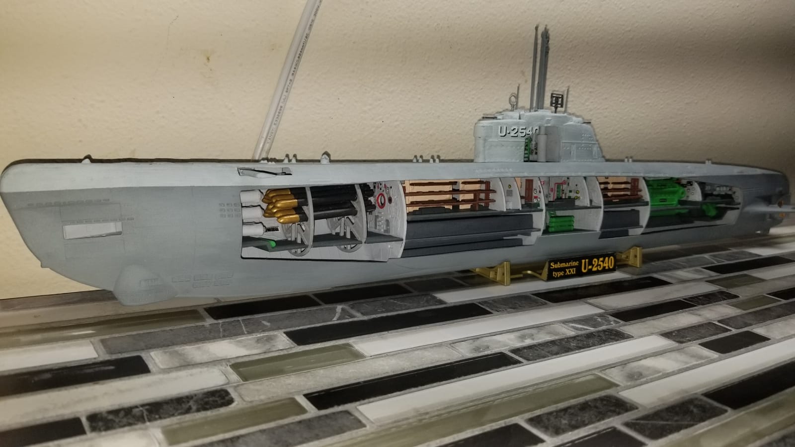 Revell 05078 U-Boat XXI Type w. Interieur Model Kit customer photo 1
