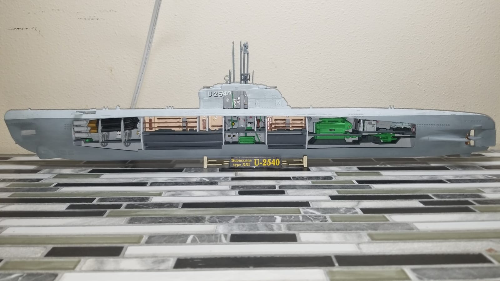 Revell 05078 U-Boat XXI Type w. Interieur Model Kit customer photo 2