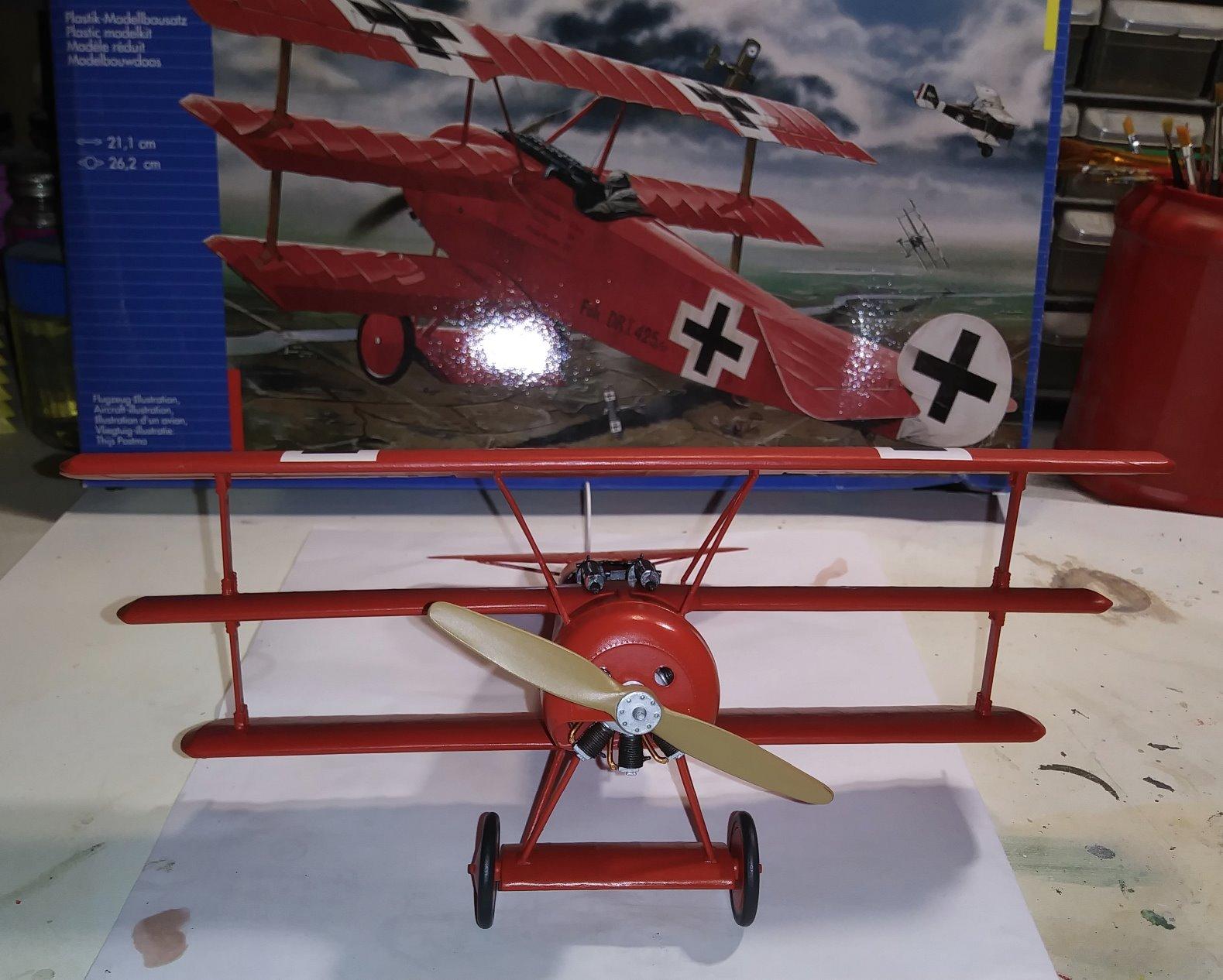 Revell of Germany Fokker Dr.1 'Richthofen' Model Kit customer photo 2