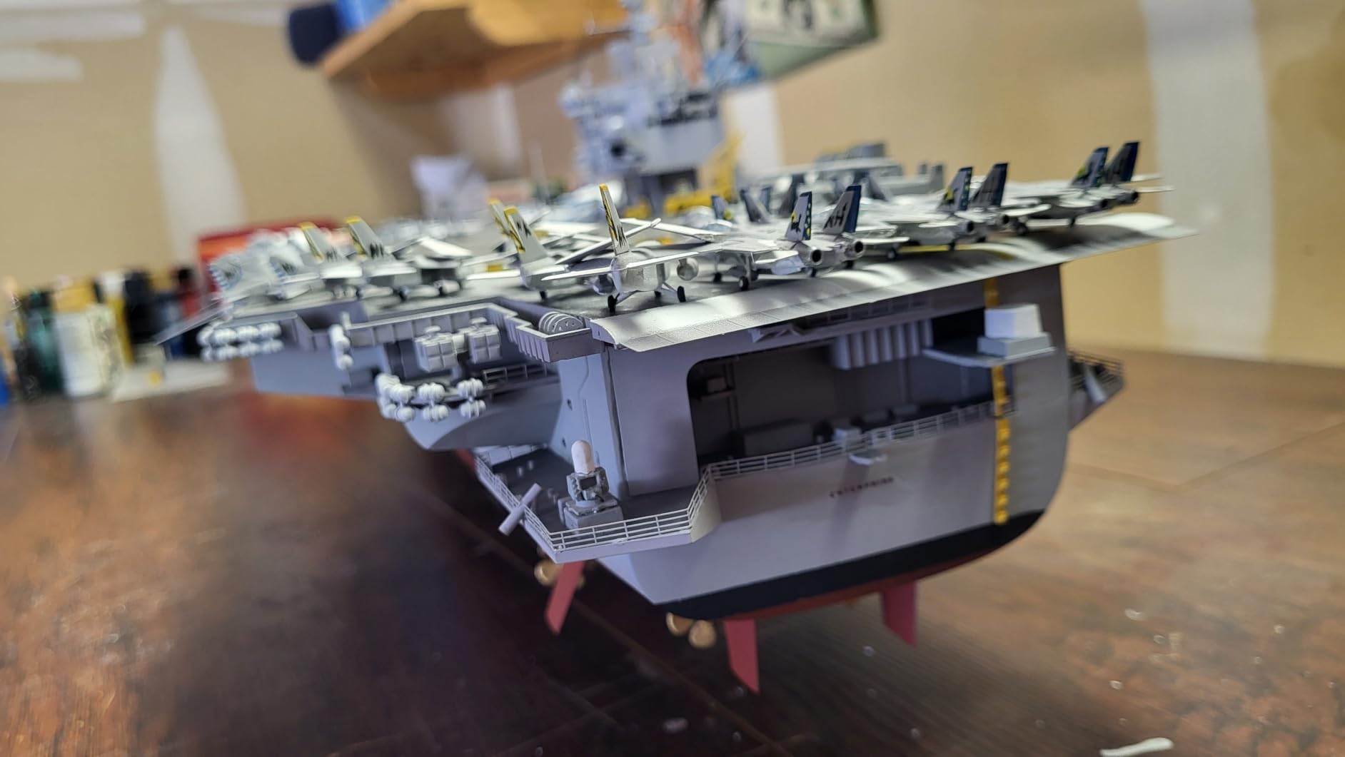 Tamiya 78007 1/350 USS Enterprise Aircraft Carrier Plastic Model Boat Kit customer photo 2