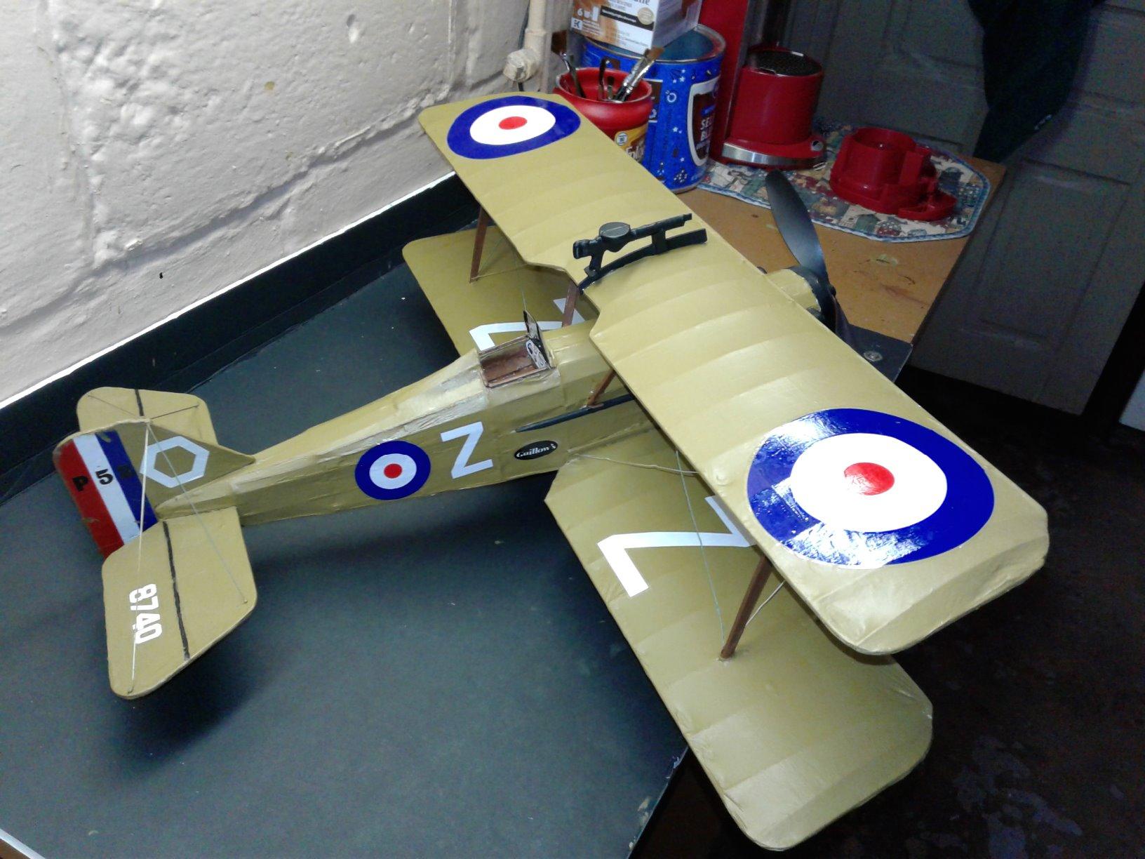 Guillow's British SE 5-A Laser Cut Model Kit, Small customer photo 2