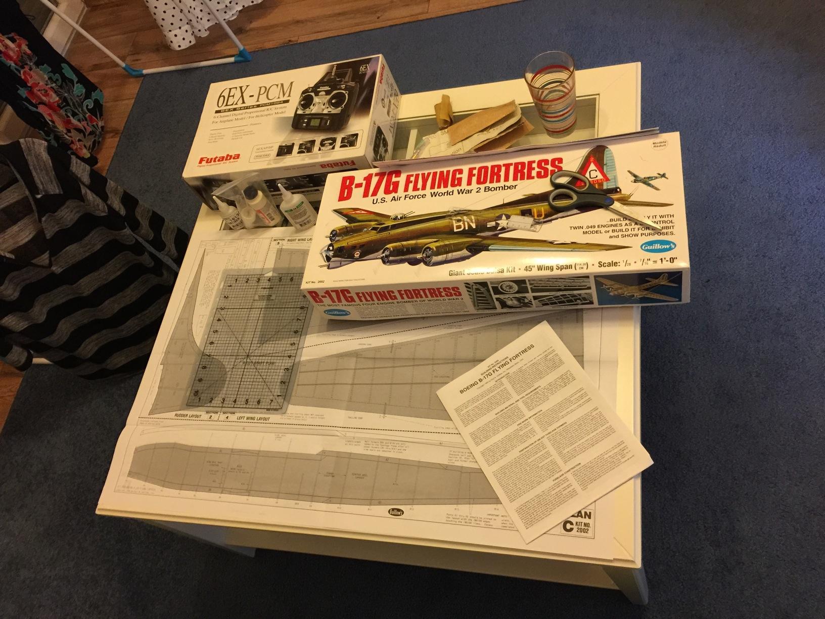Guillow's Boeing B-17G Flying Fortress Model Kit customer photo 2