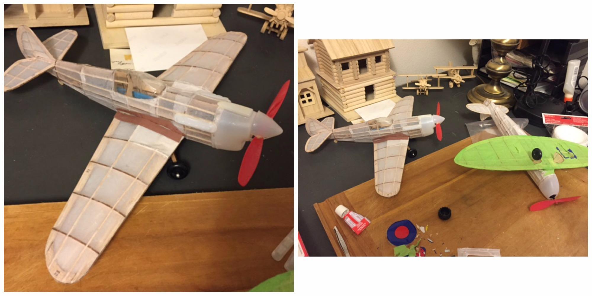 Guillow's Guillow Curtiss P-40 Warhawk Balsa Model Kit customer photo 2