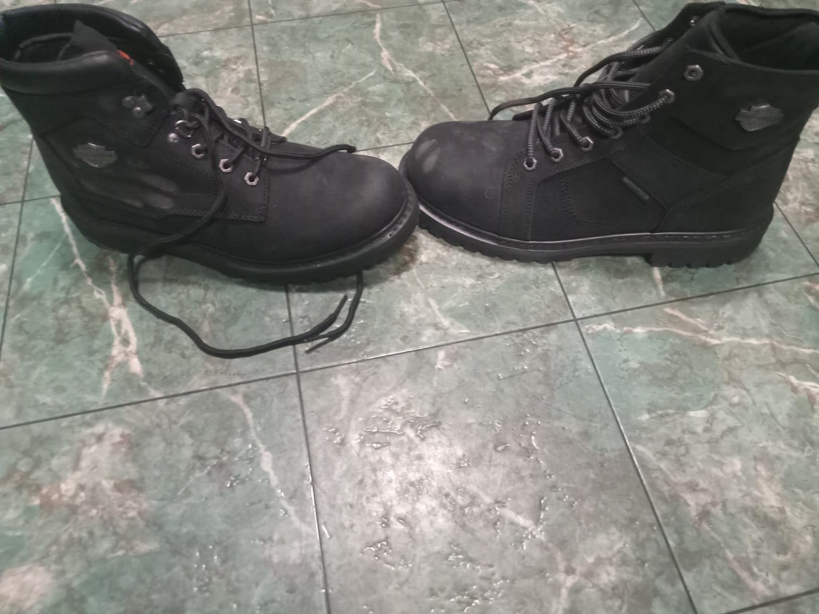 Harley-Davidson Footwear Mens Badlands Motorcycle Casual Boots Ankle - Black customer photo 1
