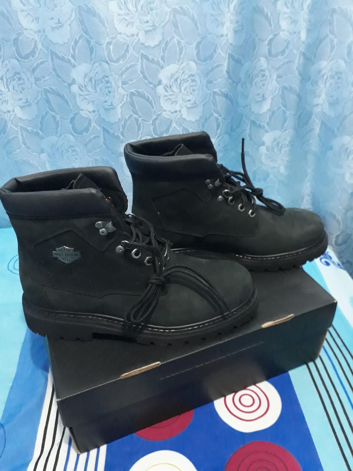 Harley-Davidson Footwear Mens Badlands Motorcycle Casual Boots Ankle - Black customer photo 2