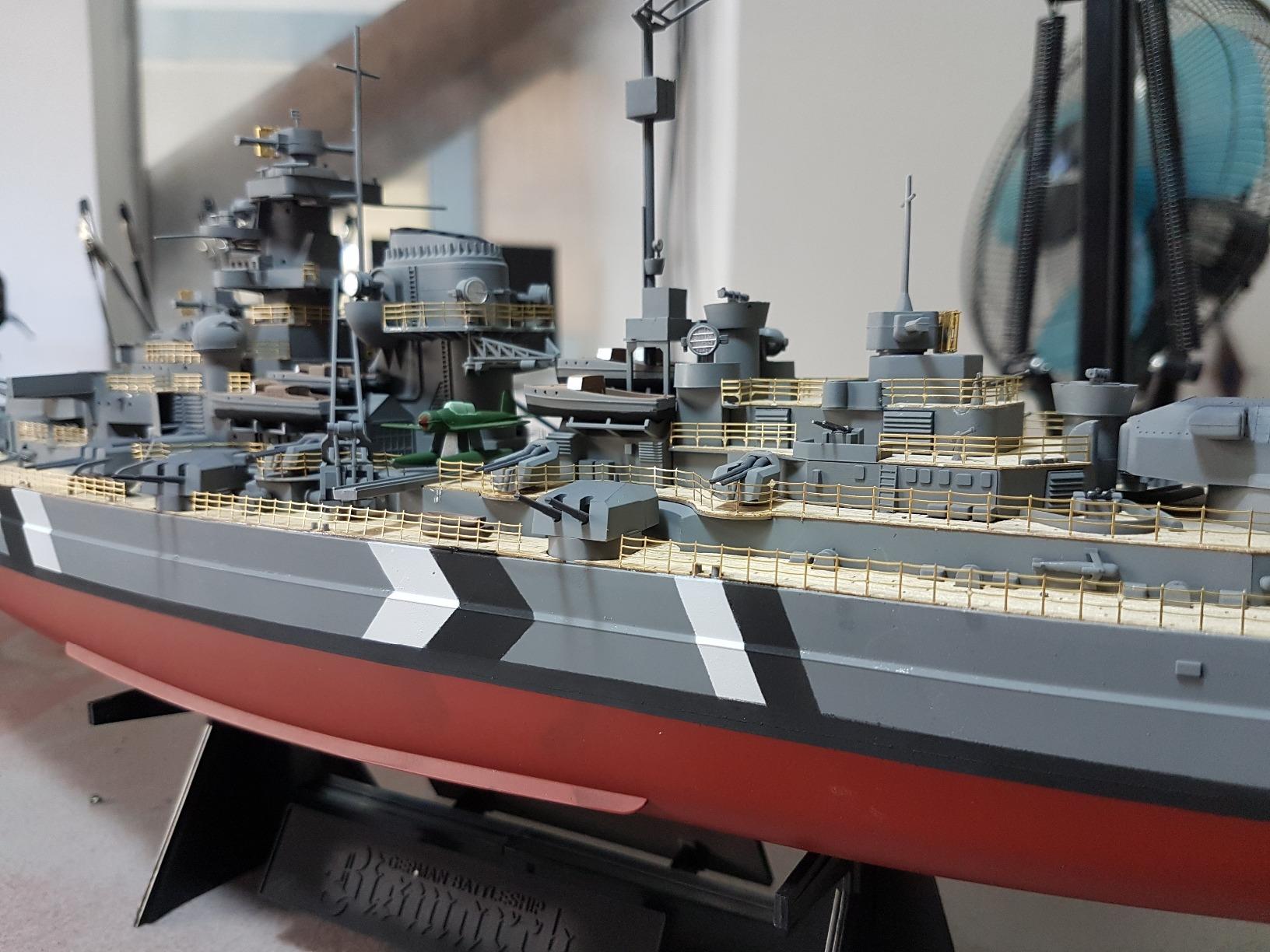Tamiya 78013 1/350 German Battleship Bismarck Plastic Model Boat Kit customer photo 1