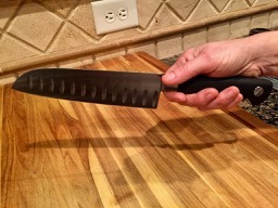 Mercer Culinary M20707 Genesis 7-Inch Santoku Knife, Black customer photo 1