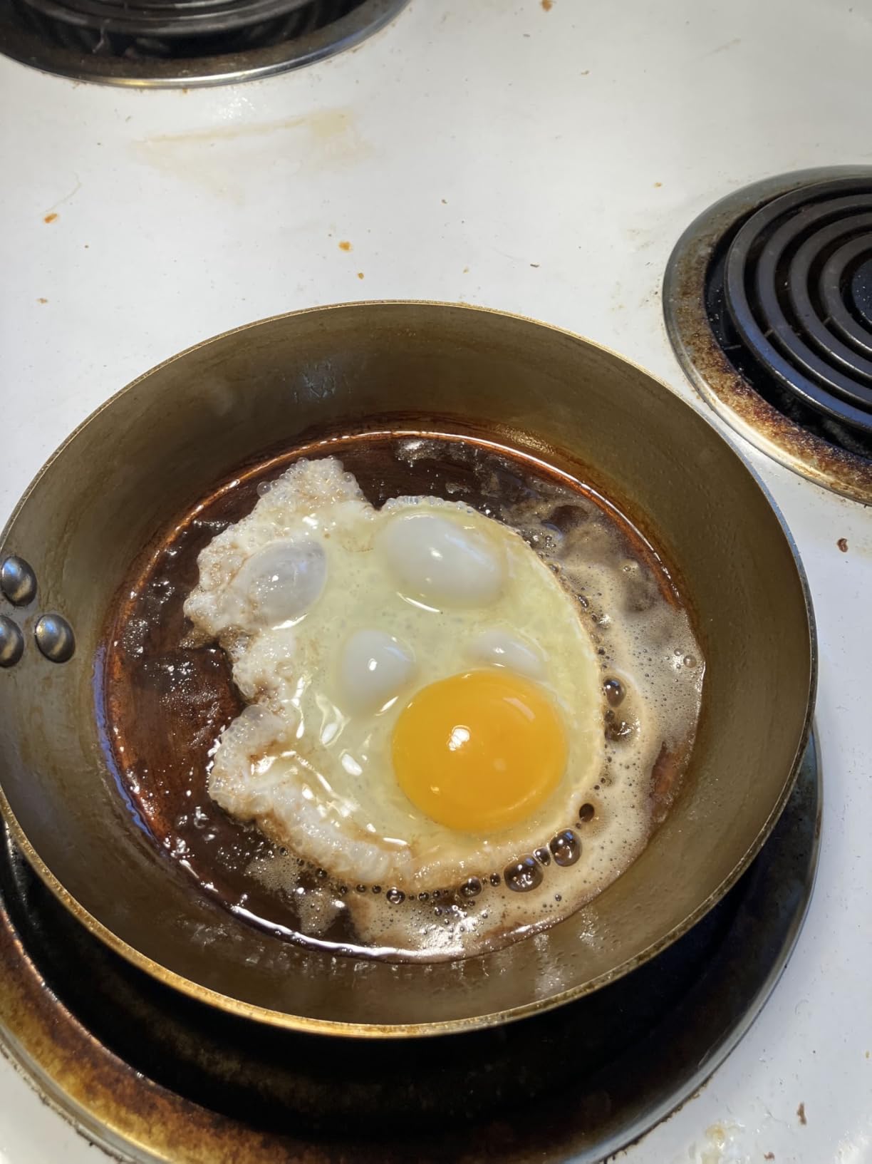 Mauviel M'Steel Black Carbon Natural Nonstick Frying Pan With Iron Handle, 11-in, Suitable For All Cooking Surfaces, Made in France customer photo 1